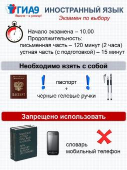 Памятка по иностранным языкам